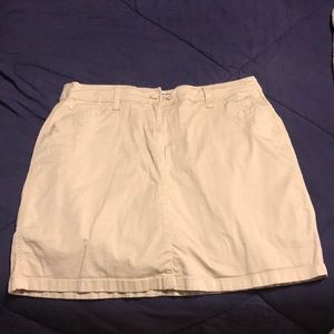 Khaki skort